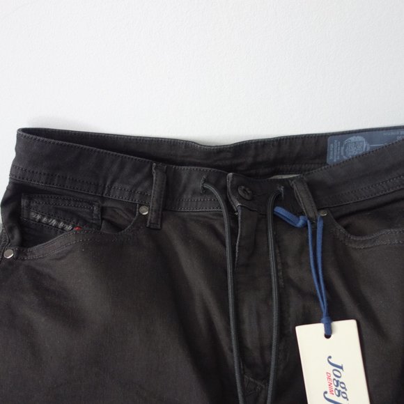 Diesel Black Bakari Jogg Jeans Size 30 - Picture 9 of 16